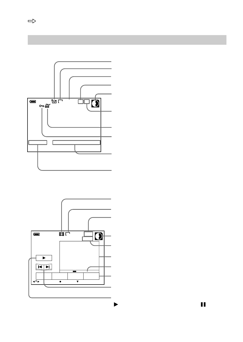 The indicators during playback, During playback still images (still) | Sony MVC-FD88 User Manual | Page 22 / 132