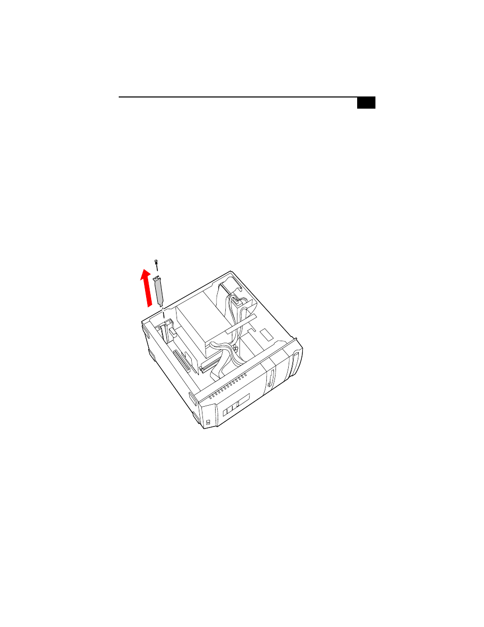 Removing a slot cover | Sony PCV-R528DS User Manual | Page 49 / 116