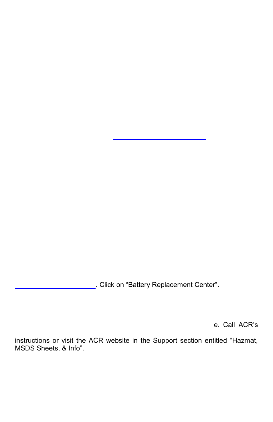 Step three - maintaining your plb | ACR Electronics PLB-350C User Manual | Page 15 / 33
