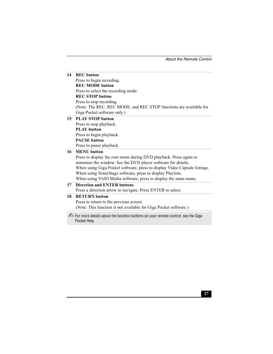 Sony PCV-RZ30GN4 User Manual | Page 27 / 60