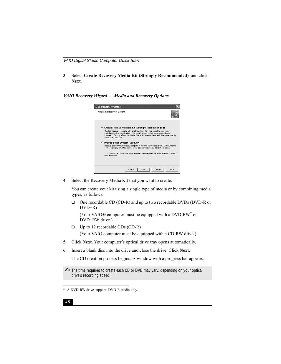 Sony PCV-RZ30GN4 User Manual | Page 48 / 60