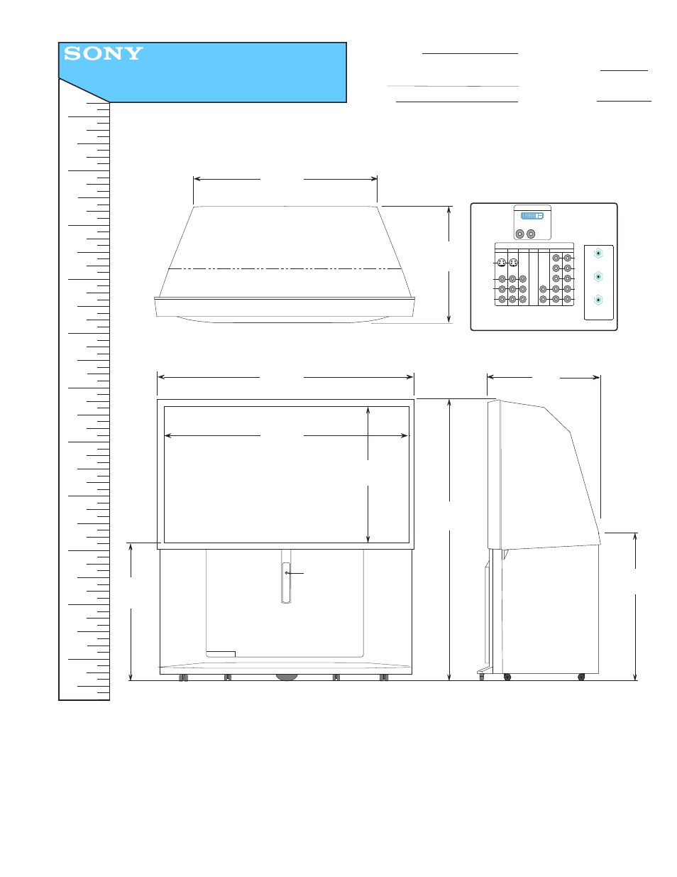 Sony KP-57WS510 User Manual | 1 page
