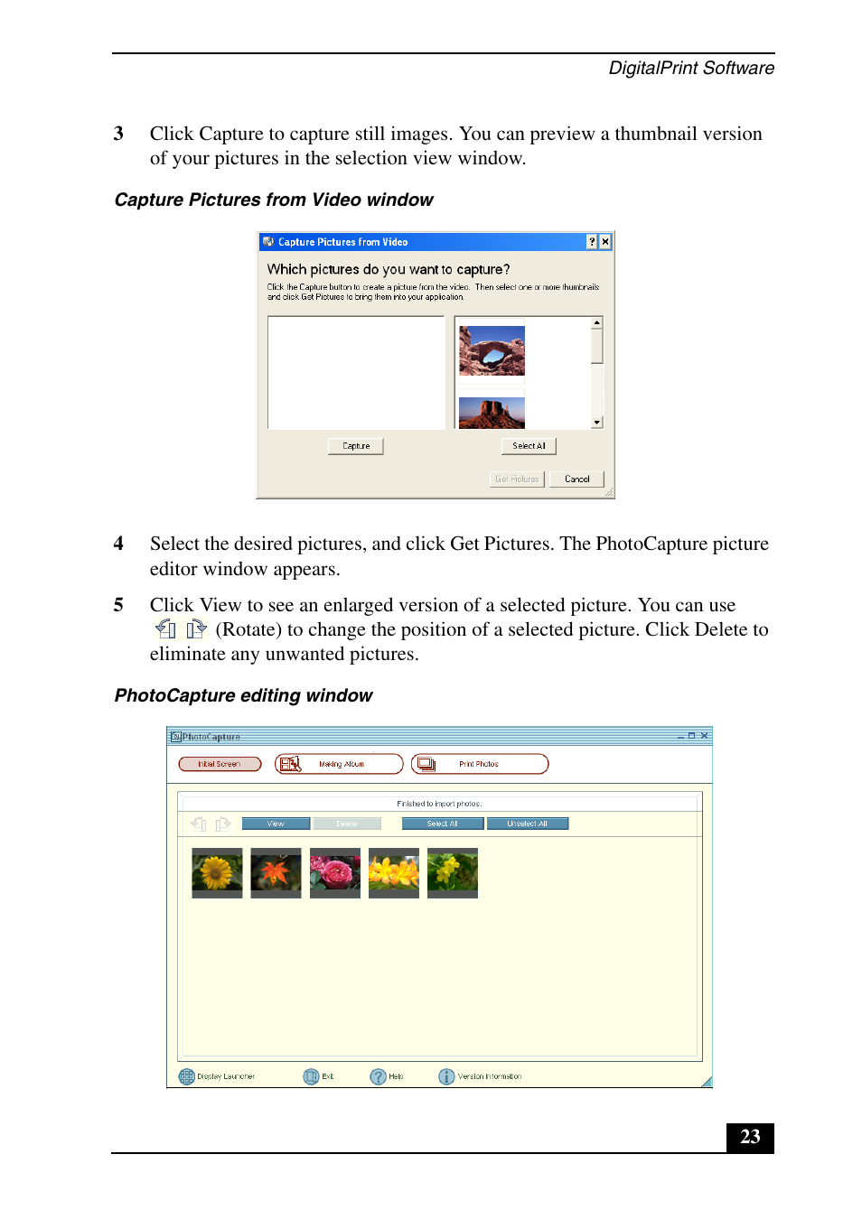 Sony PCV-RX690G User Manual | Page 23 / 100