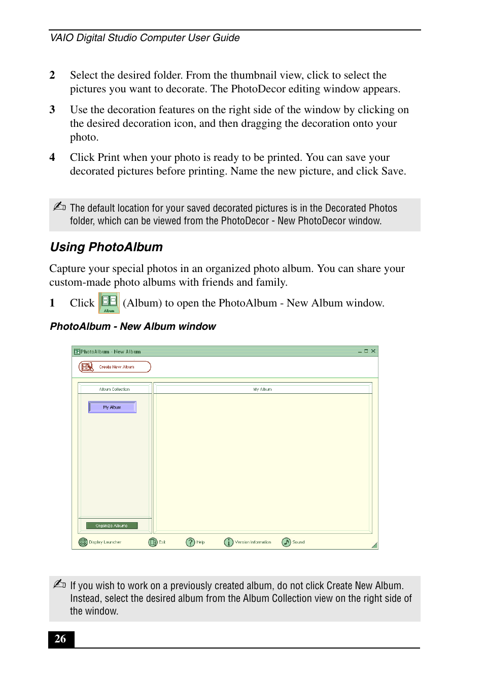 Sony PCV-RX690G User Manual | Page 26 / 100