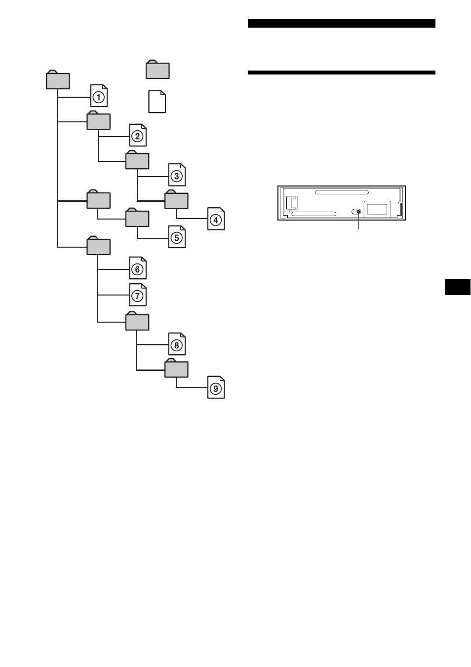 Préparation, Réinitialisation de l’appareil | Sony CDX-MP70 User Manual | Page 41 / 96