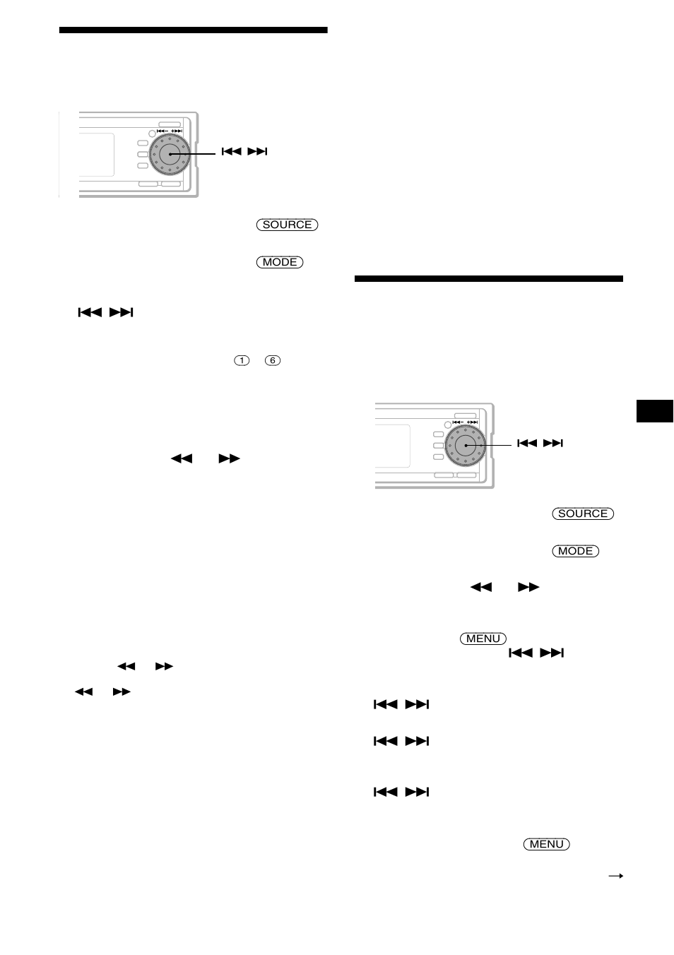 Syntonisation des stations mémorisées, Mémorisation des stations souhaitées uniquement, Uniquement | 17 syntonisation des stations mémorisées | Sony CDX-MP70 User Manual | Page 49 / 96