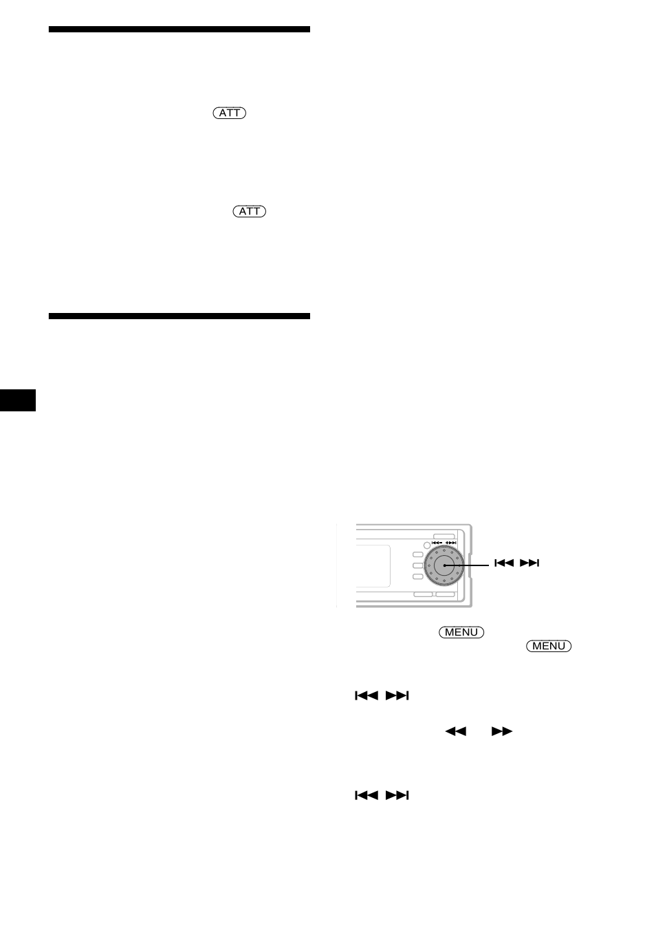 Atténuation rapide du son, L’affichage — menu, 22 atténuation rapide du son | Modification des réglages du son et de l’affichage | Sony CDX-MP70 User Manual | Page 54 / 96