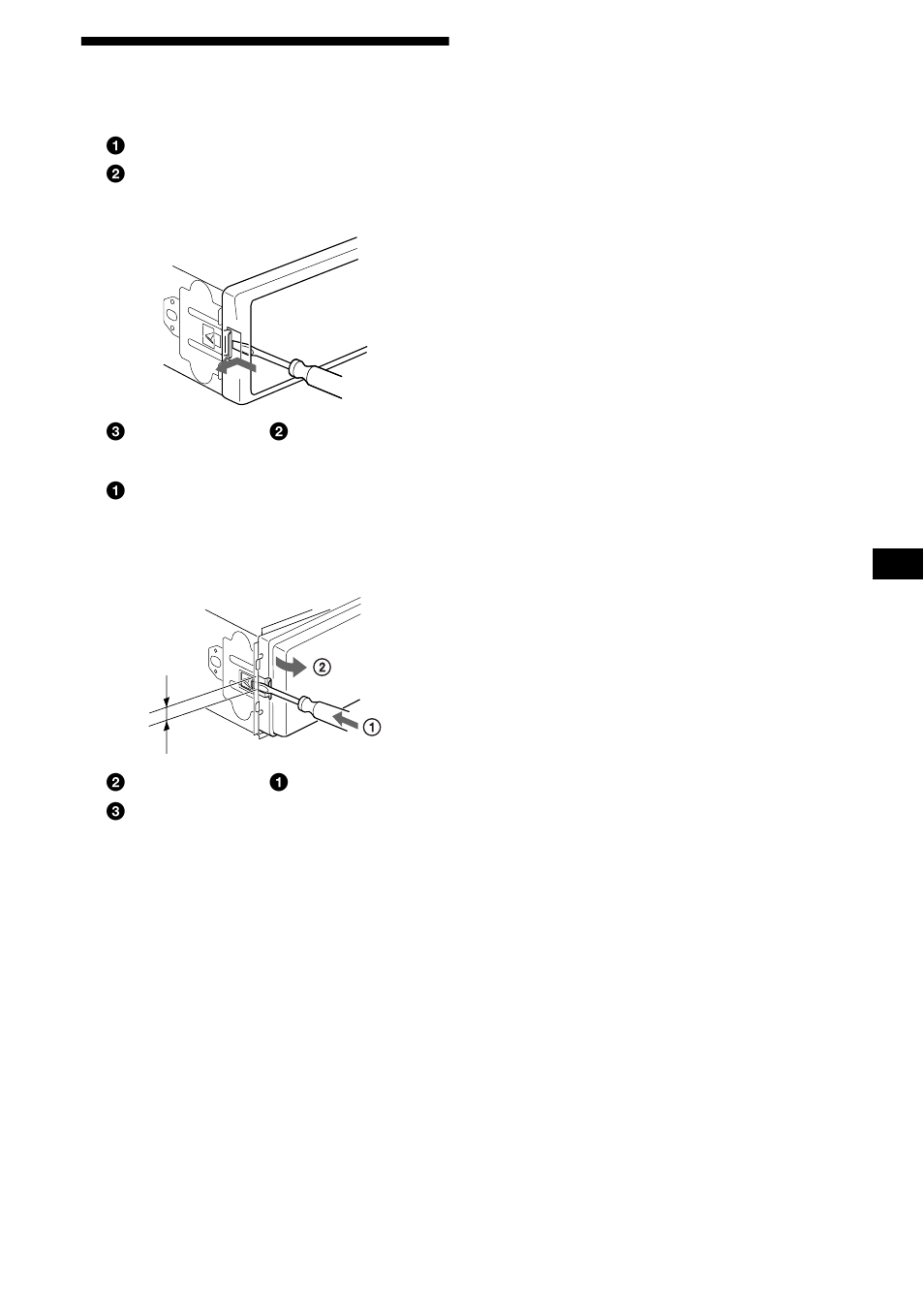 Démontage de l’appareil, 29 démontage de l’appareil | Sony CDX-MP70 User Manual | Page 61 / 96