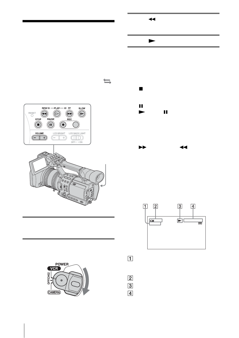 Playback, Viewing movies | Sony RMT-840 User Manual | Page 42 / 112