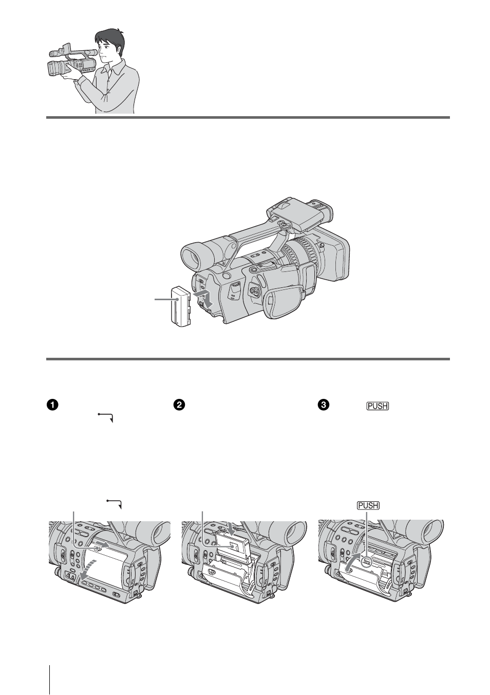 Quick start guide, Recording movies | Sony RMT-840 User Manual | Page 8 / 112