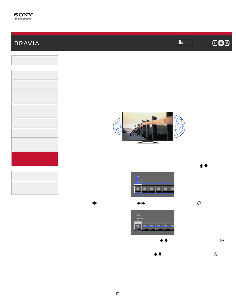 Sony KDL-65S990A User Manual | Page 174 / 247