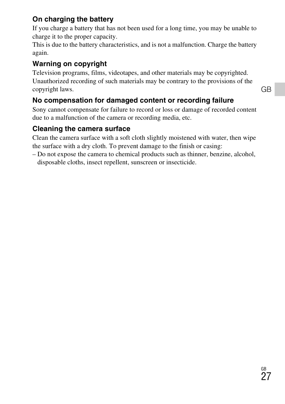 Sony DSC-WX70 User Manual | Page 27 / 64