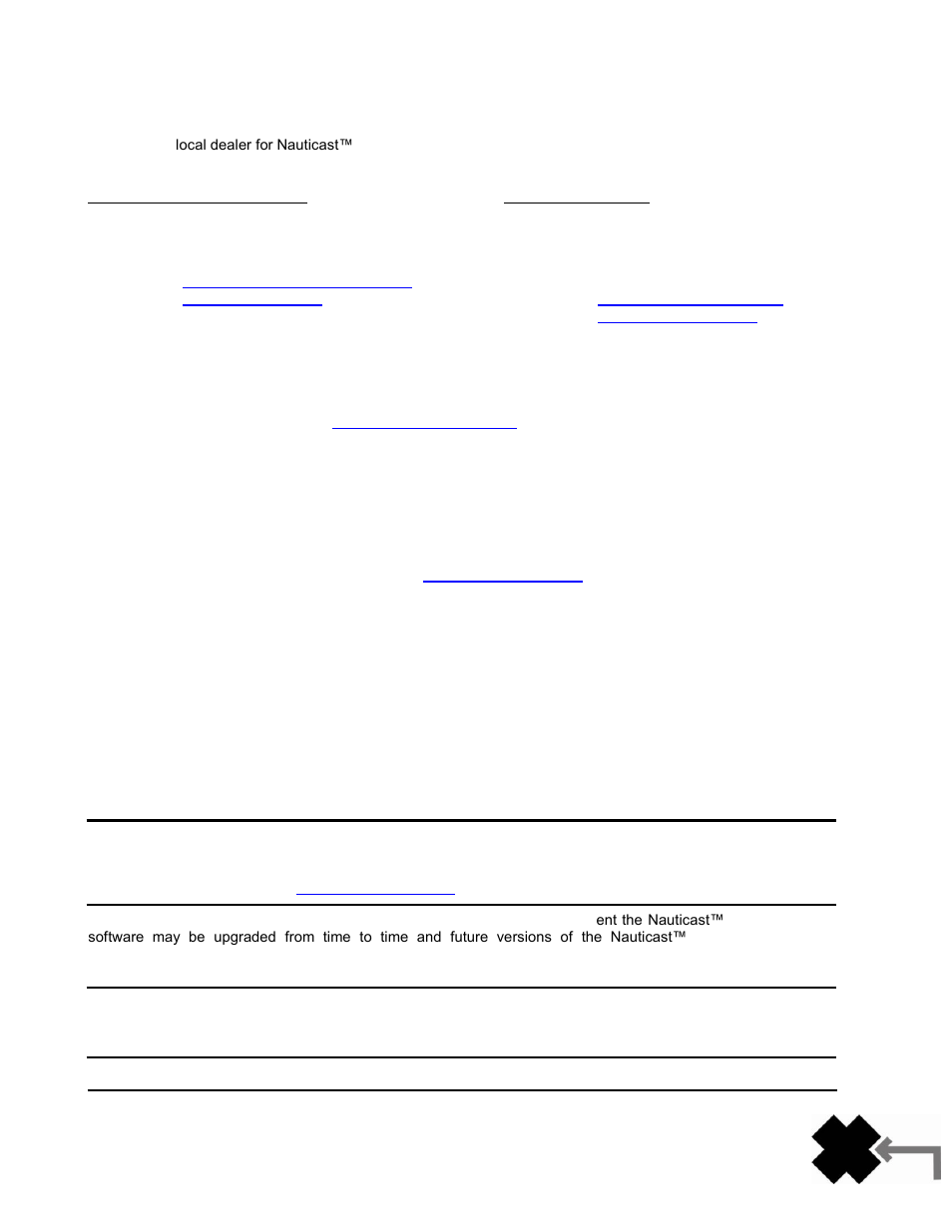 ACR Electronics Nauticast Y1-03-0222 User Manual | Page 31 / 32
