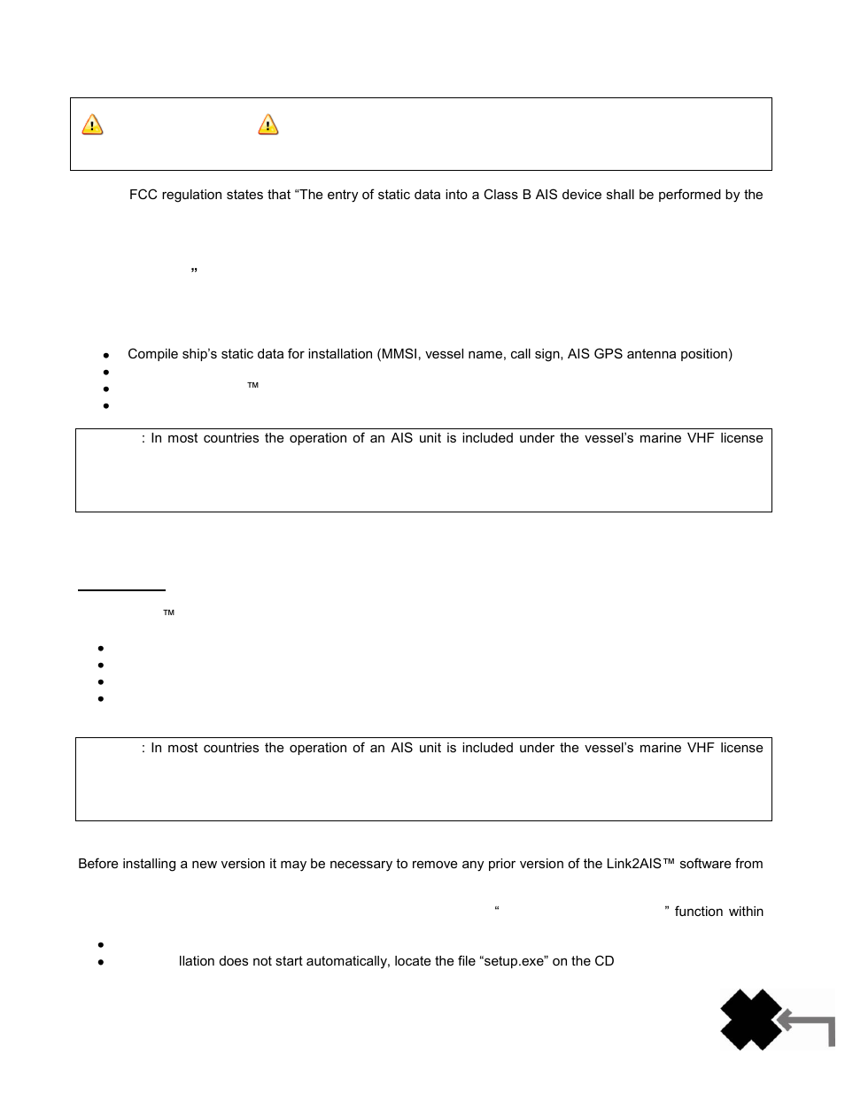ACR Electronics Nauticast Y1-03-0222 User Manual | Page 7 / 32