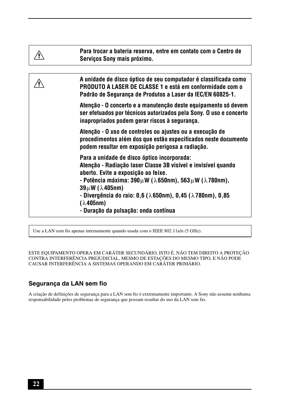 Sony VPCS131FM User Manual | Page 22 / 28