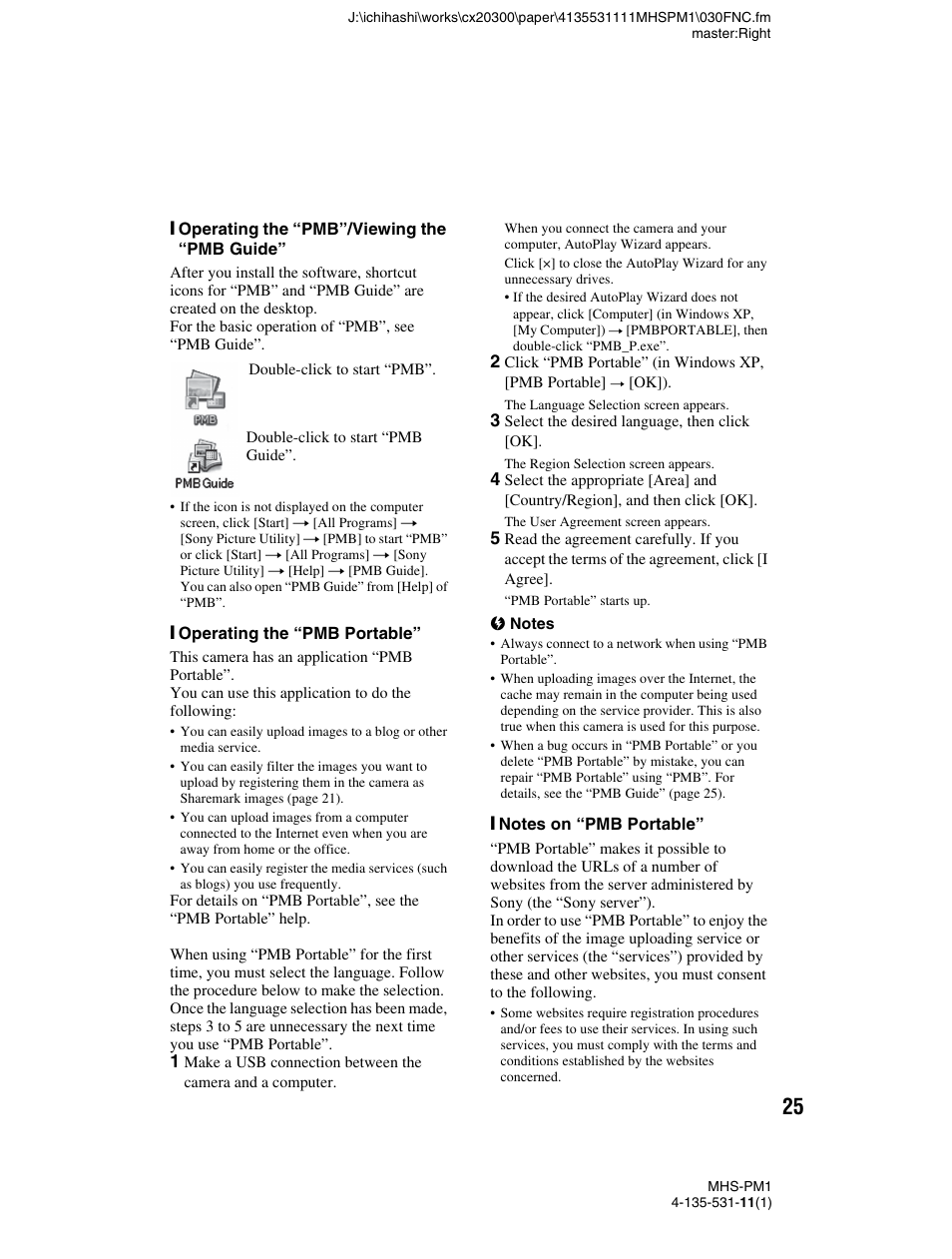 Sony bloggie  MHS-PM1 User Manual | Page 25 / 40