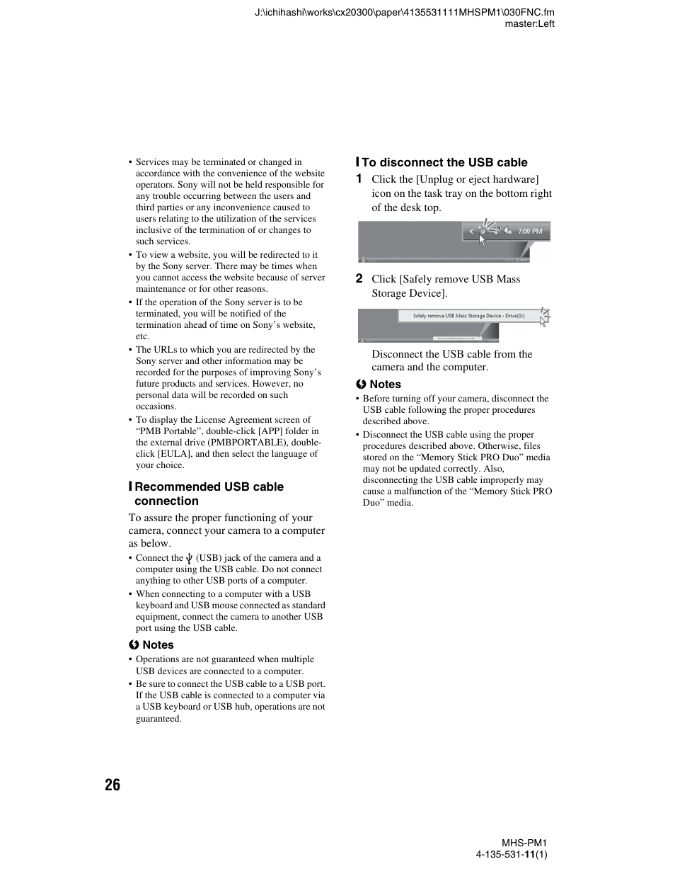 Sony bloggie  MHS-PM1 User Manual | Page 26 / 40