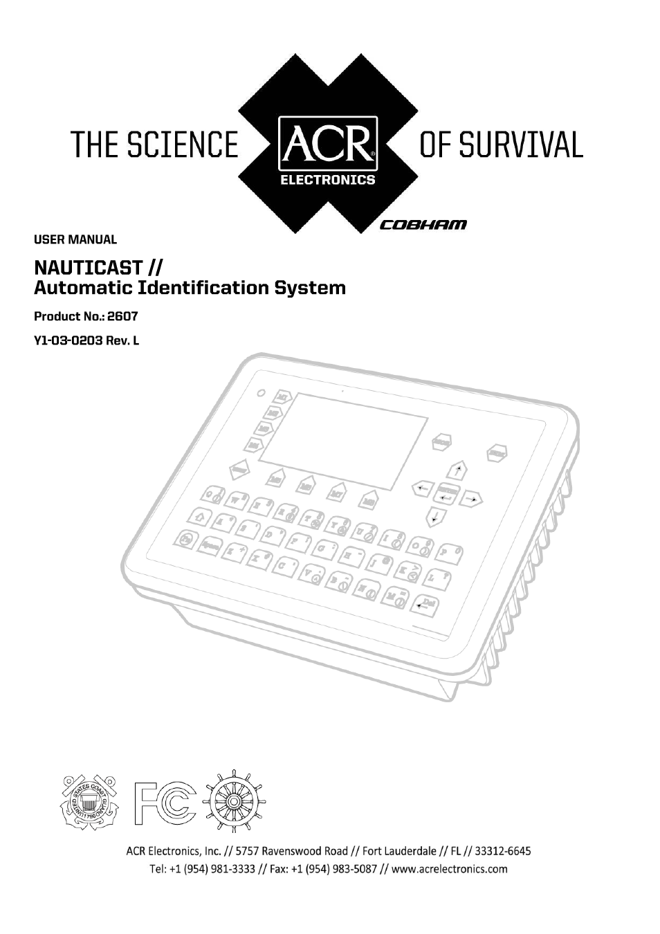 ACR Electronics Nauticast Y1-03-0203 User Manual | 100 pages