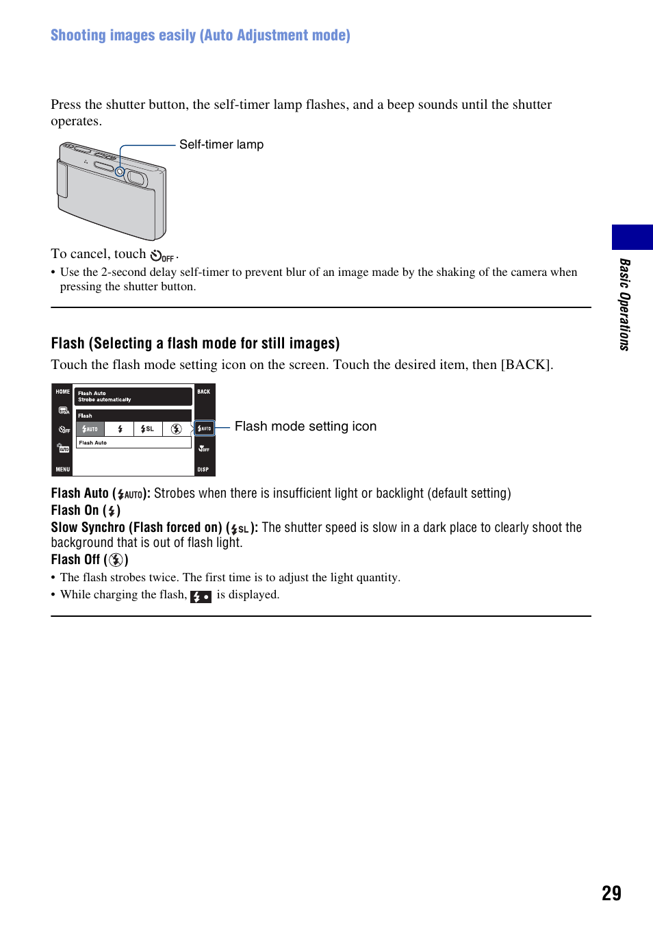 H (29), Ngs (29) | Sony DSC-T200 User Manual | Page 29 / 131
