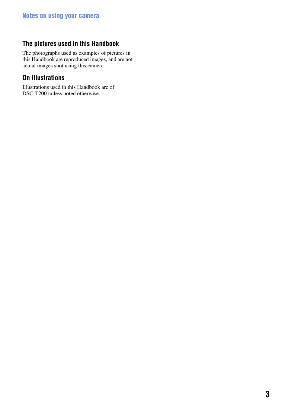 Sony DSC-T200 User Manual | Page 3 / 131