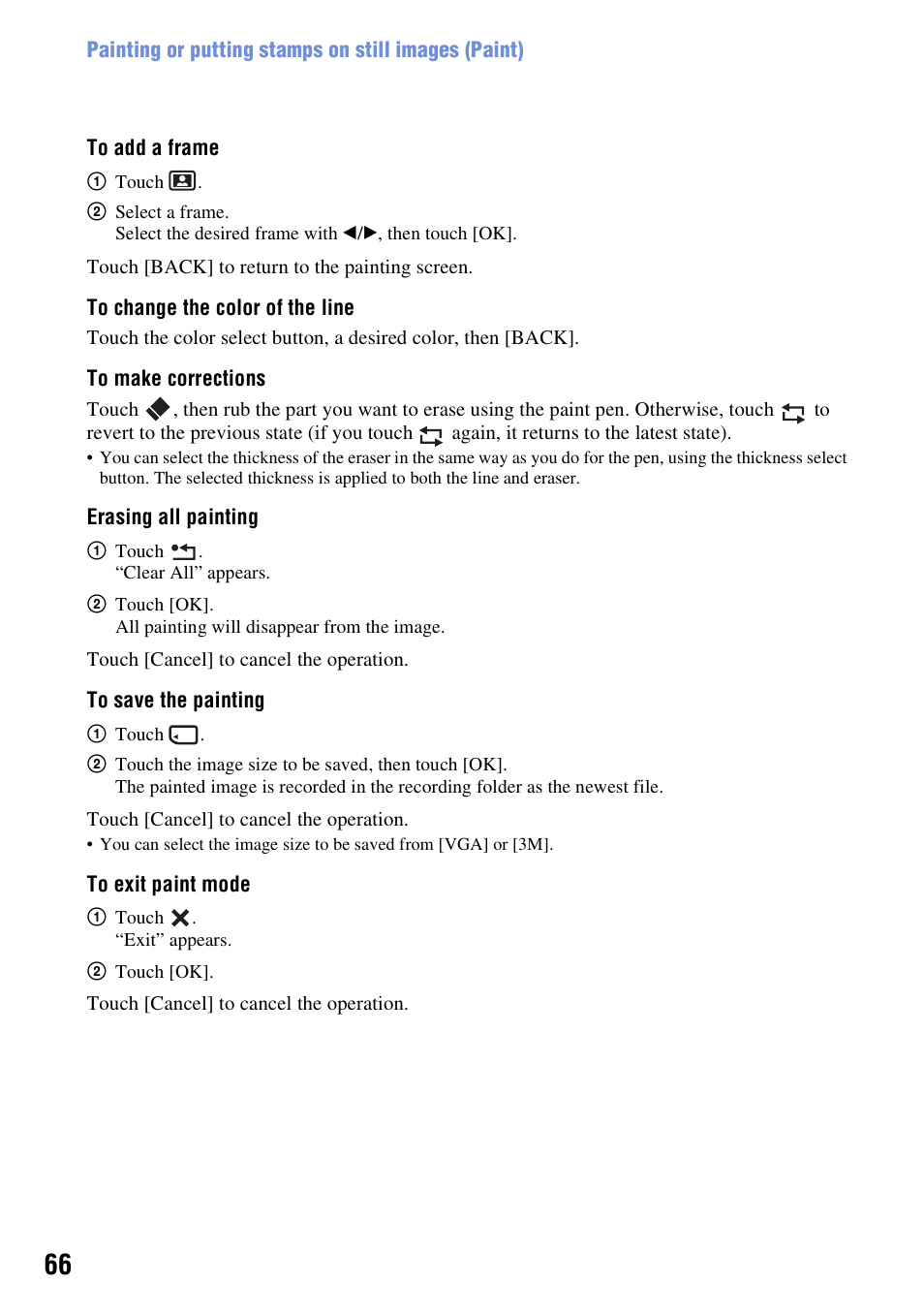 Sony DSC-T200 User Manual | Page 66 / 131