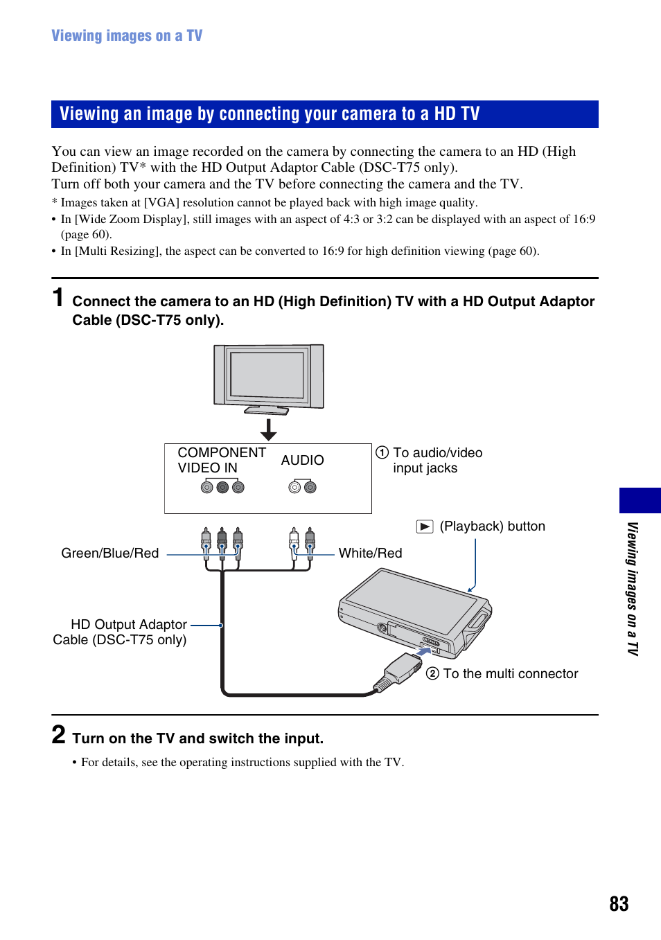 Sony DSC-T200 User Manual | Page 83 / 131