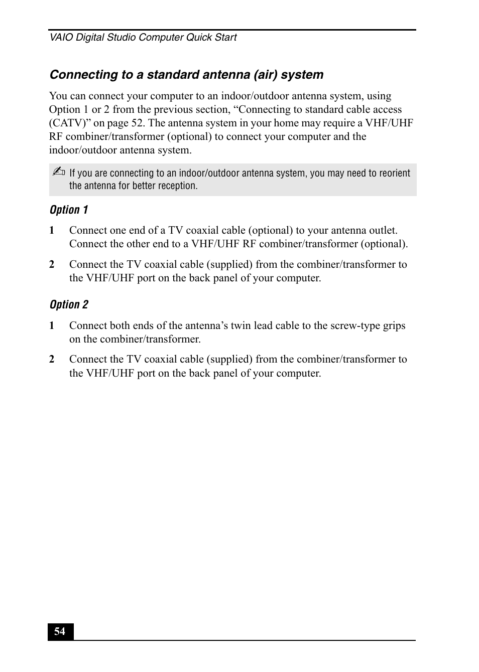 Sony PCV-RZ50C User Manual | Page 54 / 92