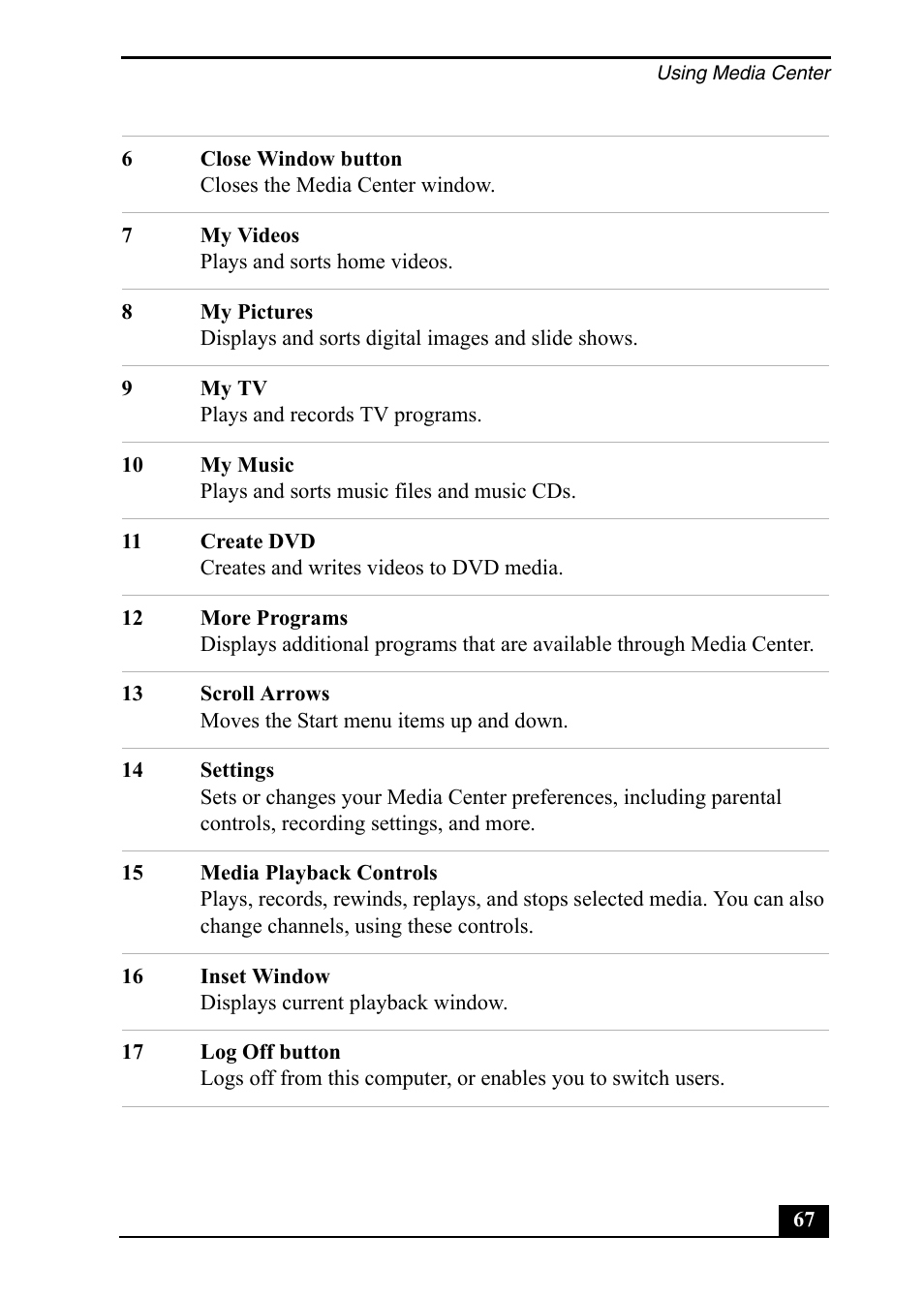 Sony PCV-RZ50C User Manual | Page 67 / 92