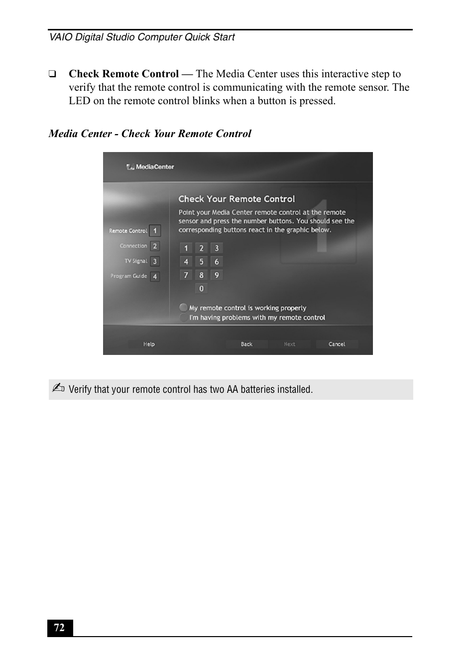 Sony PCV-RZ50C User Manual | Page 72 / 92