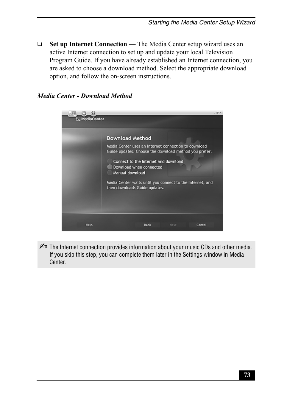 Sony PCV-RZ50C User Manual | Page 73 / 92