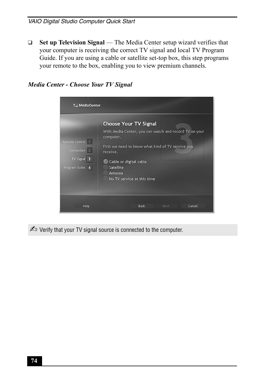 Sony PCV-RZ50C User Manual | Page 74 / 92