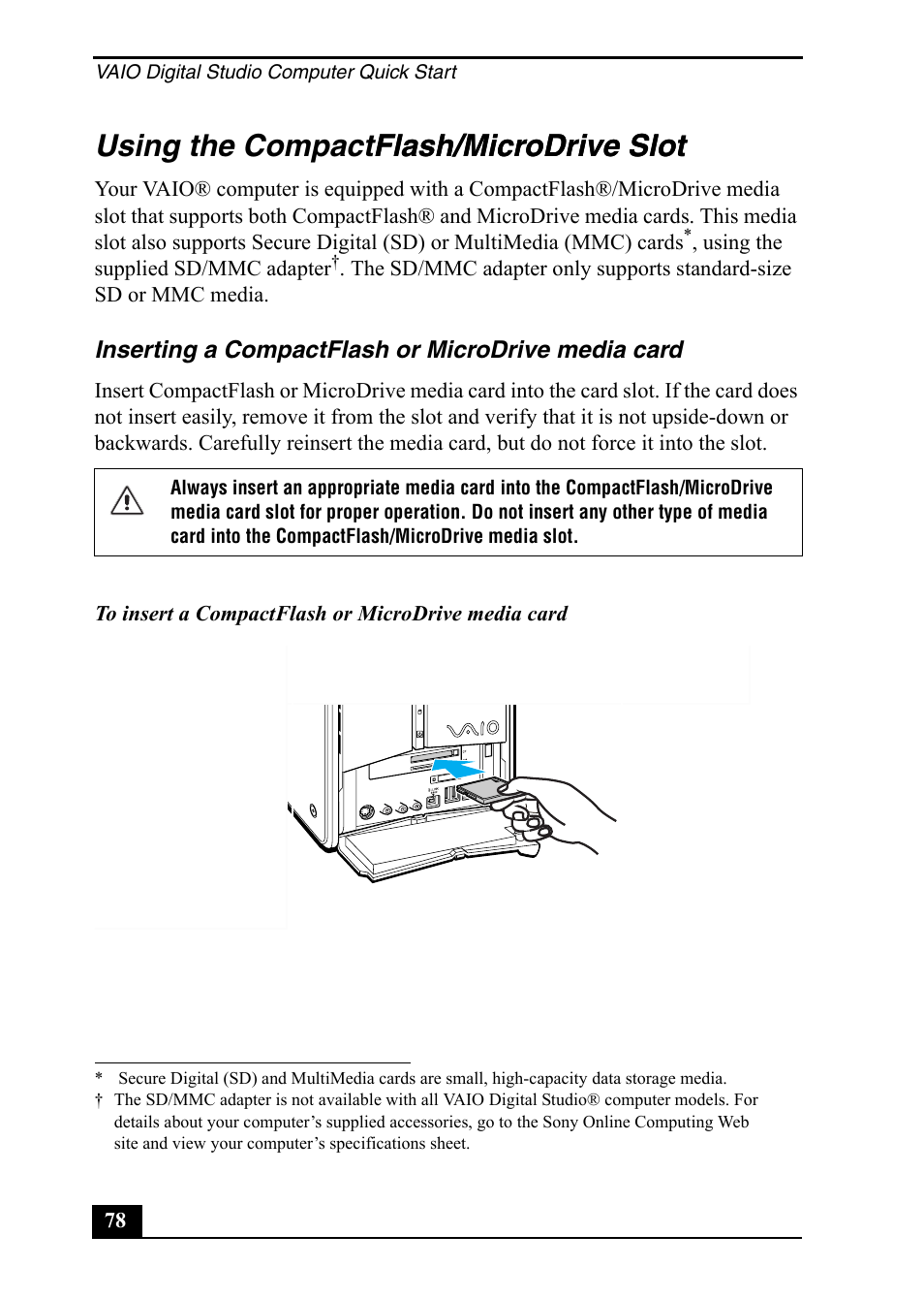 Sony PCV-RZ50C User Manual | Page 78 / 92