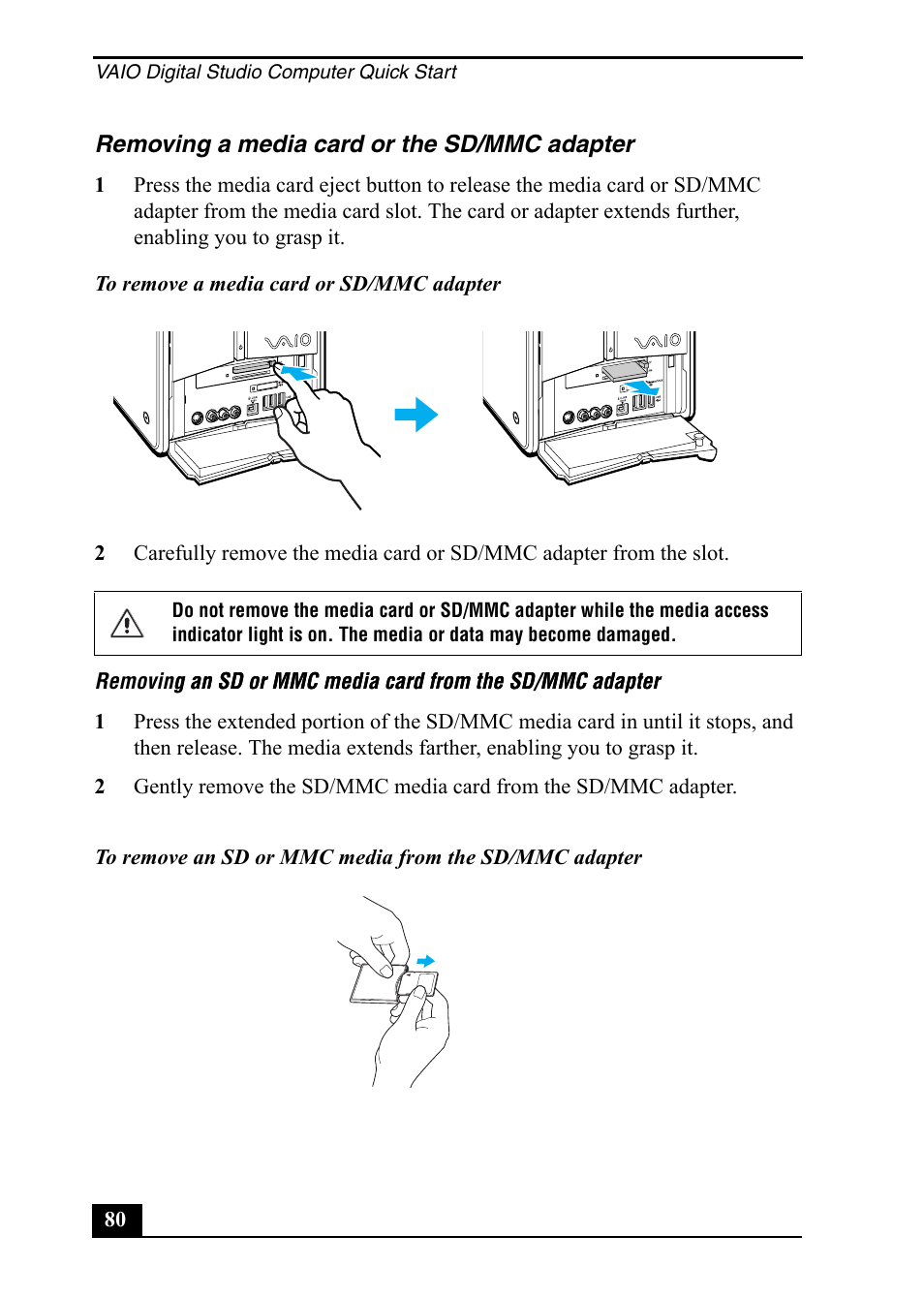 Sony PCV-RZ50C User Manual | Page 80 / 92