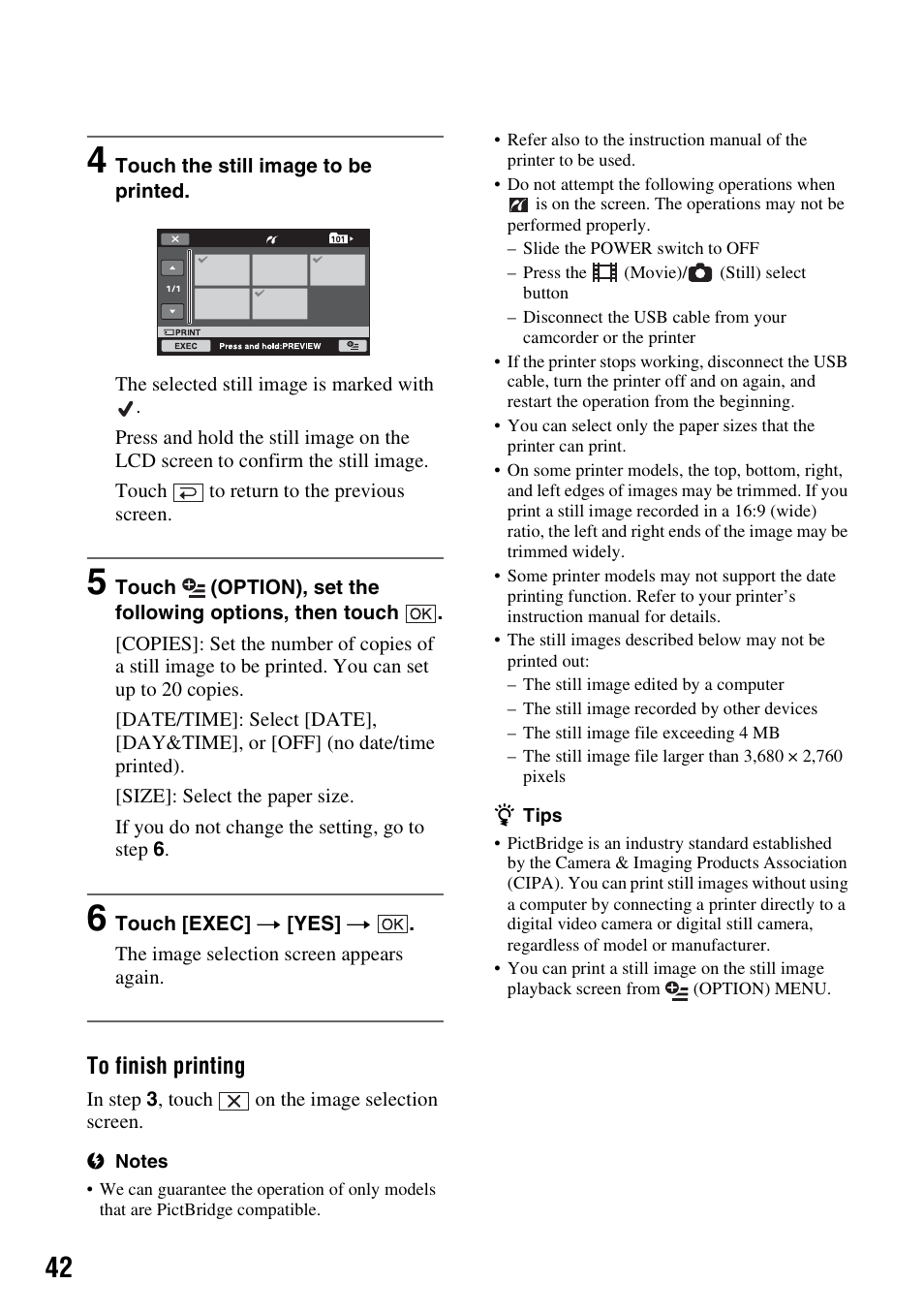 Sony HXR-MC1 User Manual | Page 42 / 96