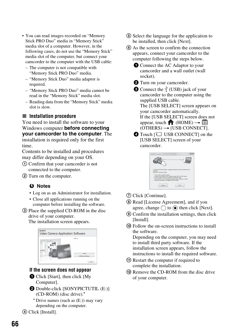 Sony HXR-MC1 User Manual | Page 66 / 96