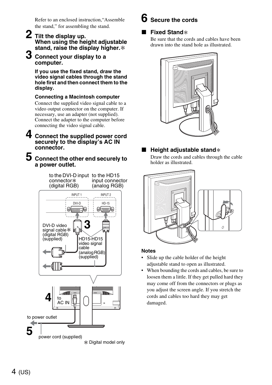 Sony SDM-S95ERB User Manual | Page 4 / 52