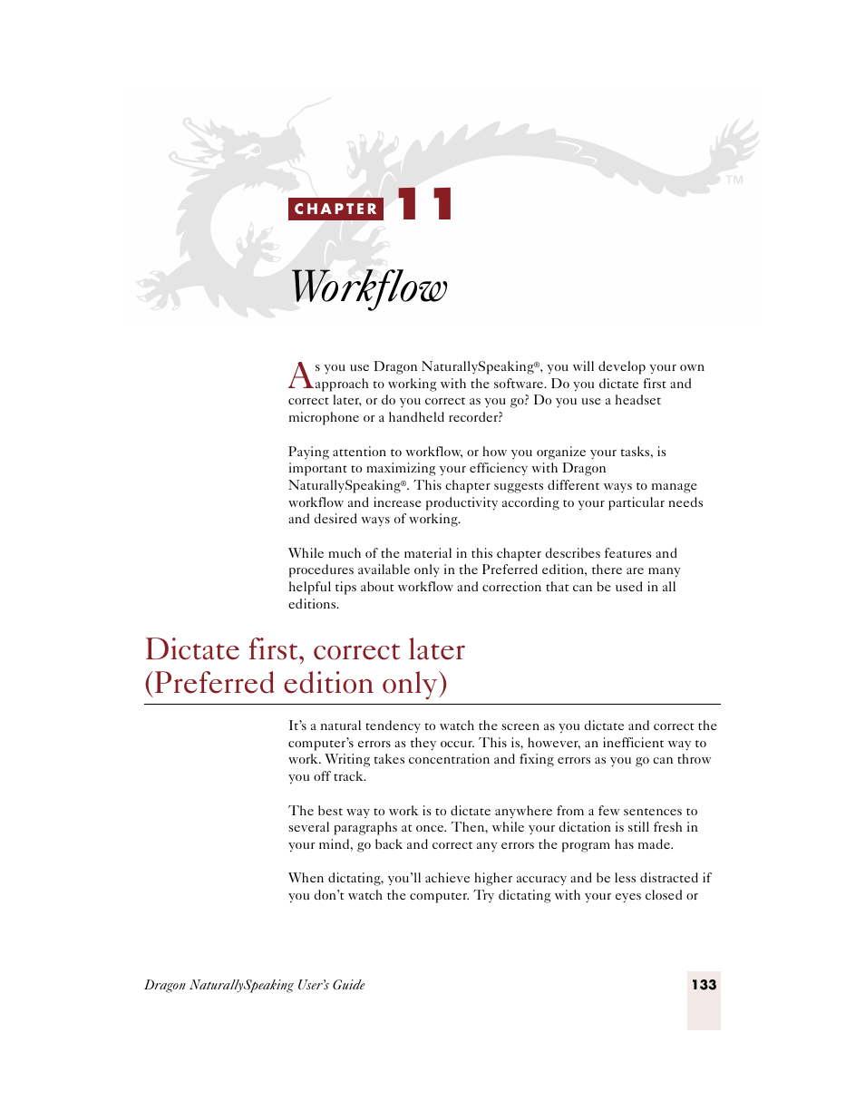 Workflow, C h a p t e r 1 1 | Sony ICD-BP150VTP User Manual | Page 141 / 268