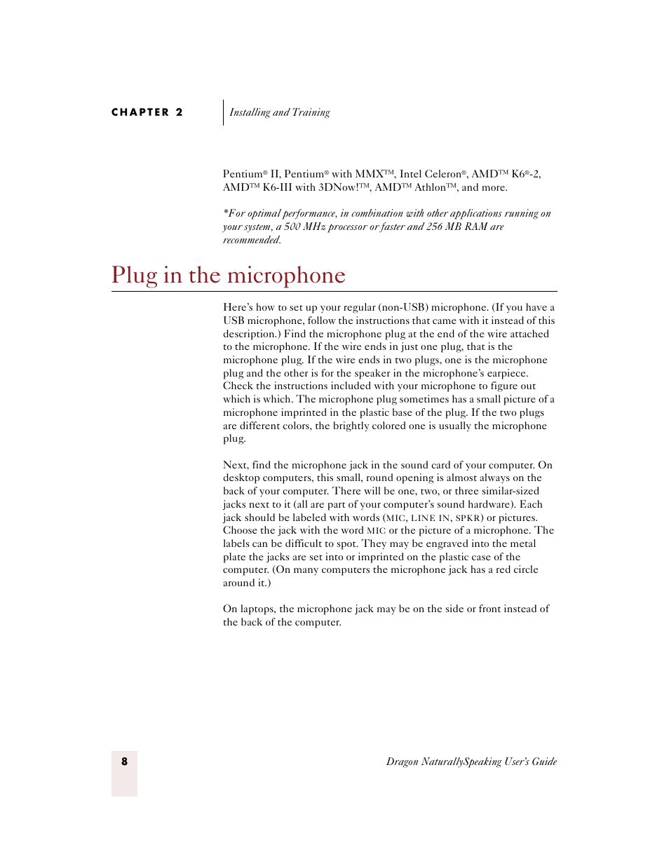 Plug in the microphone | Sony ICD-BP150VTP User Manual | Page 16 / 268