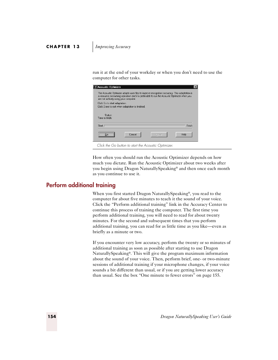 Perform additional training | Sony ICD-BP150VTP User Manual | Page 162 / 268