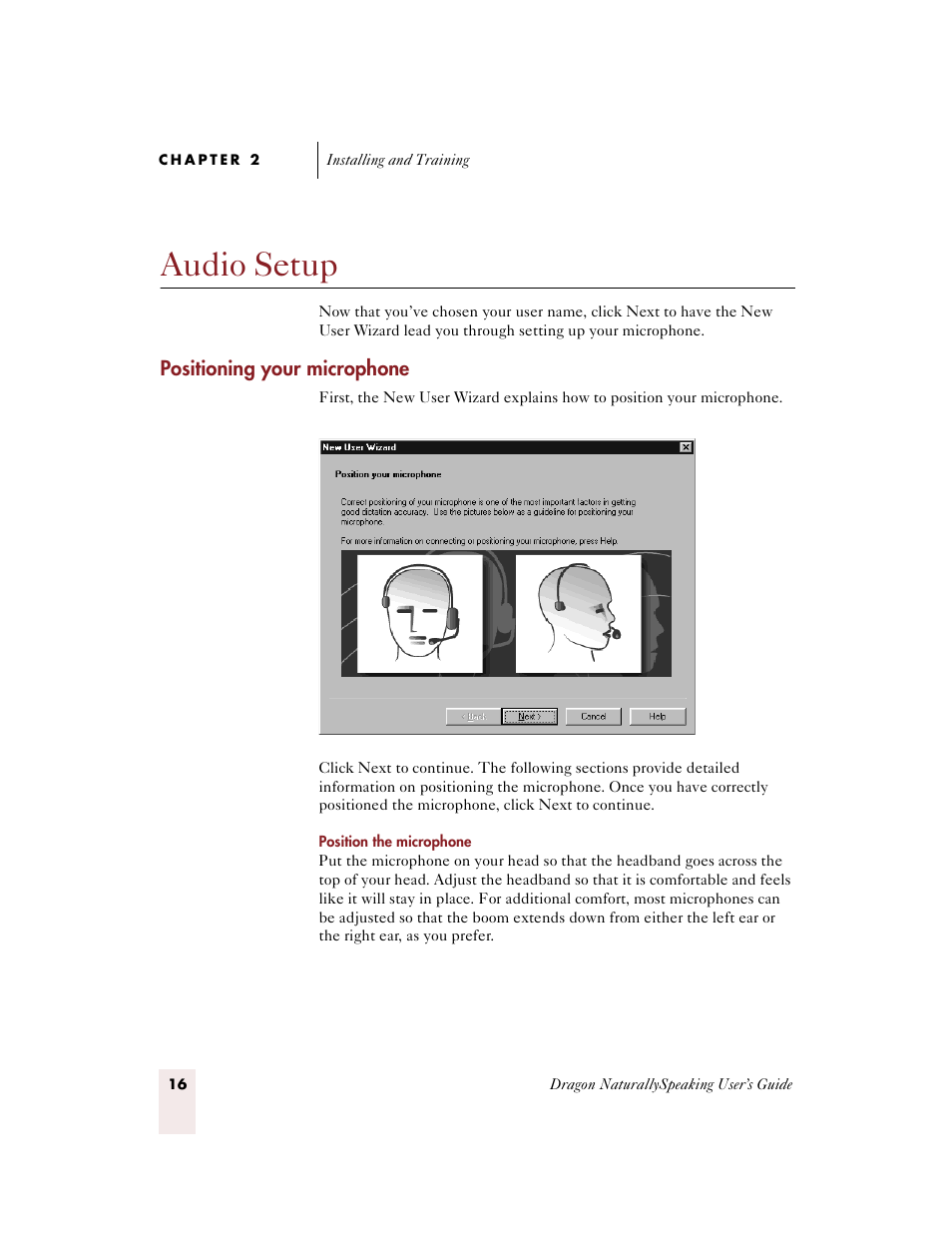 Audio setup, Positioning your microphone | Sony ICD-BP150VTP User Manual | Page 24 / 268