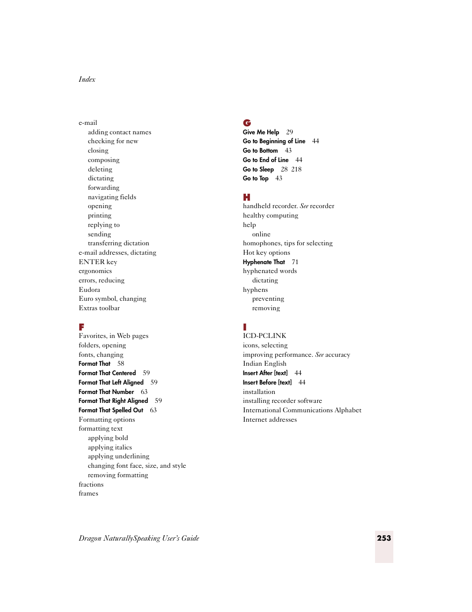 Sony ICD-BP150VTP User Manual | Page 261 / 268