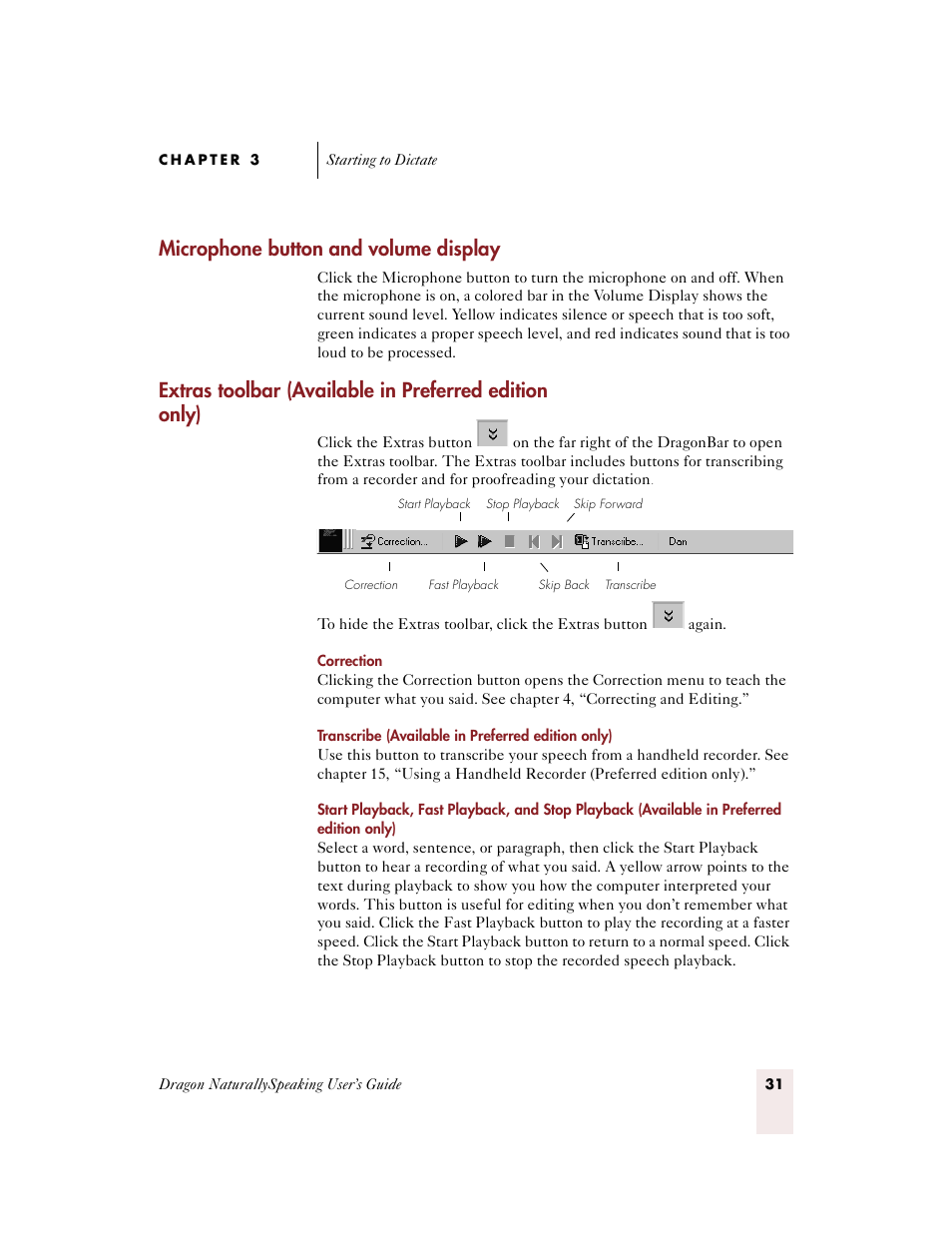 Microphone button and volume display | Sony ICD-BP150VTP User Manual | Page 39 / 268