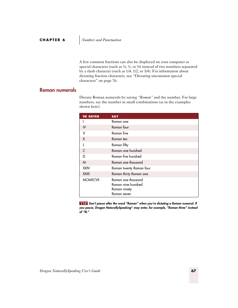 Roman numerals | Sony ICD-BP150VTP User Manual | Page 75 / 268