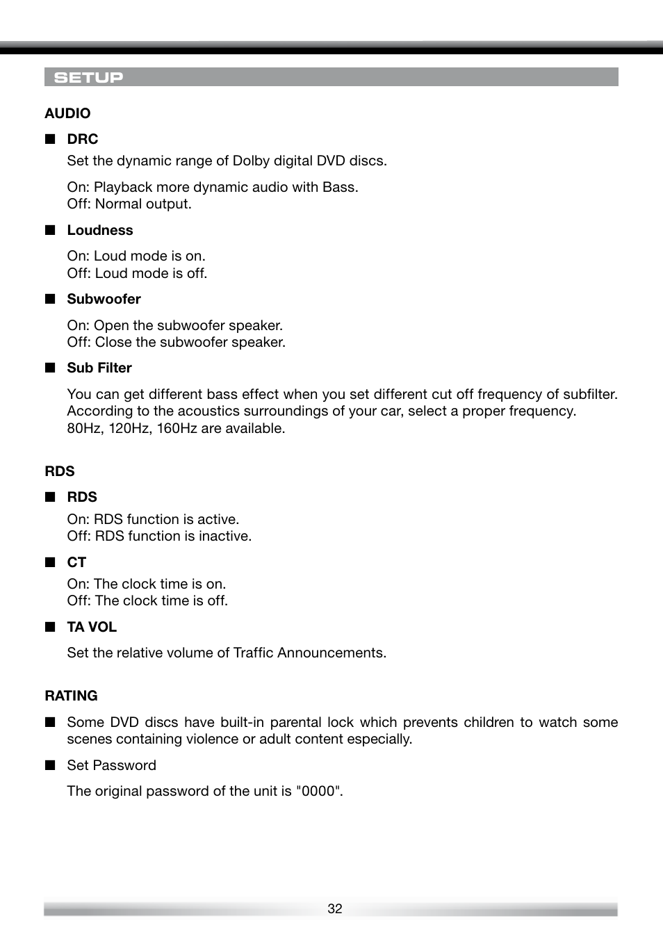 ACR Electronics ZE-NES14 User Manual | Page 32 / 50
