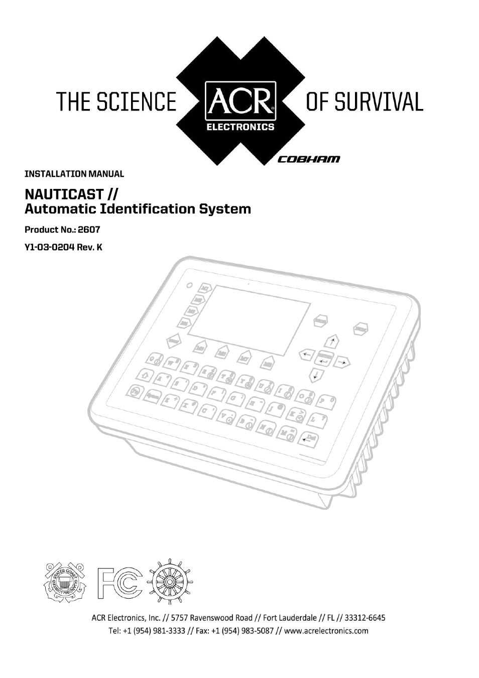 ACR Electronics Nauticast 2607 User Manual | 83 pages