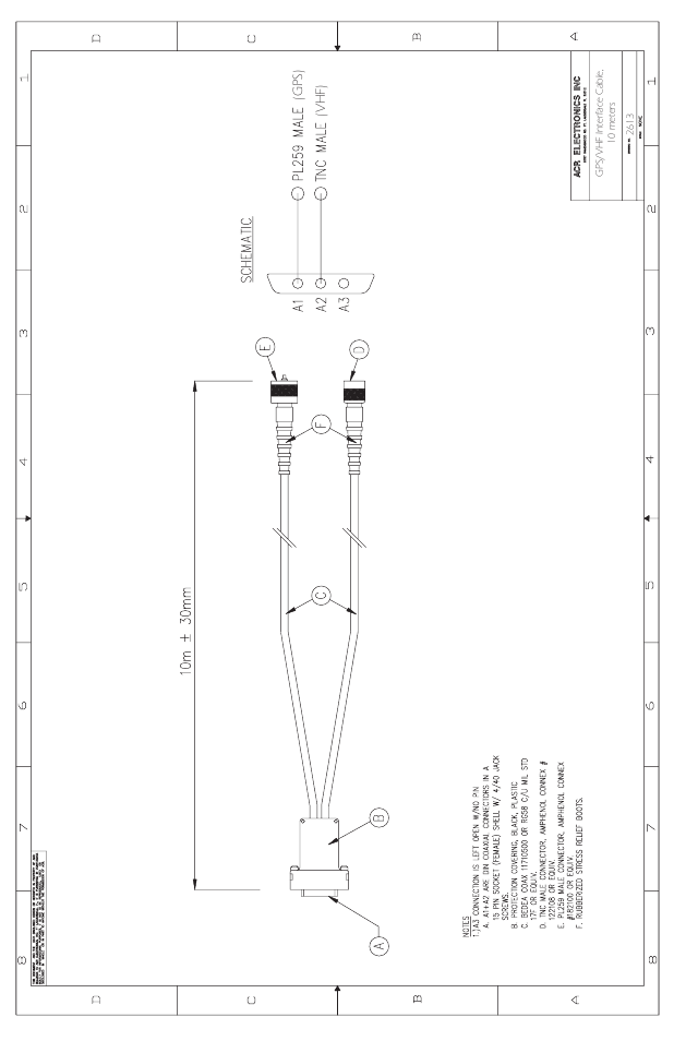 Gps) (vhf) | ACR Electronics Nauticast 2607 User Manual | Page 59 / 83