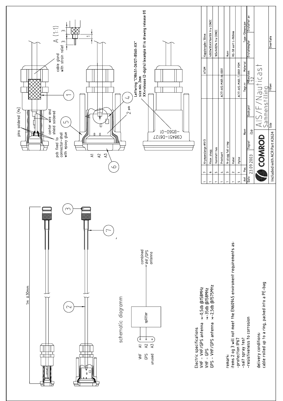 ACR Electronics Nauticast 2607 User Manual | Page 71 / 83