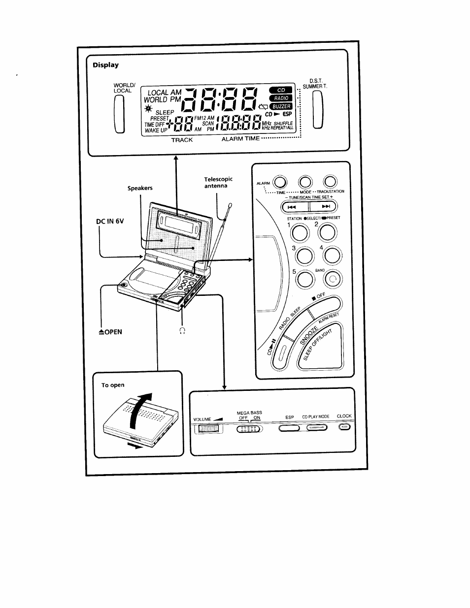 Lj lj*il!i ljfxiimsa, Up'*xi o, Oteiss | Pmv—; %»; 5-*; w | Sony ICF-CD2000 User Manual | Page 8 / 14