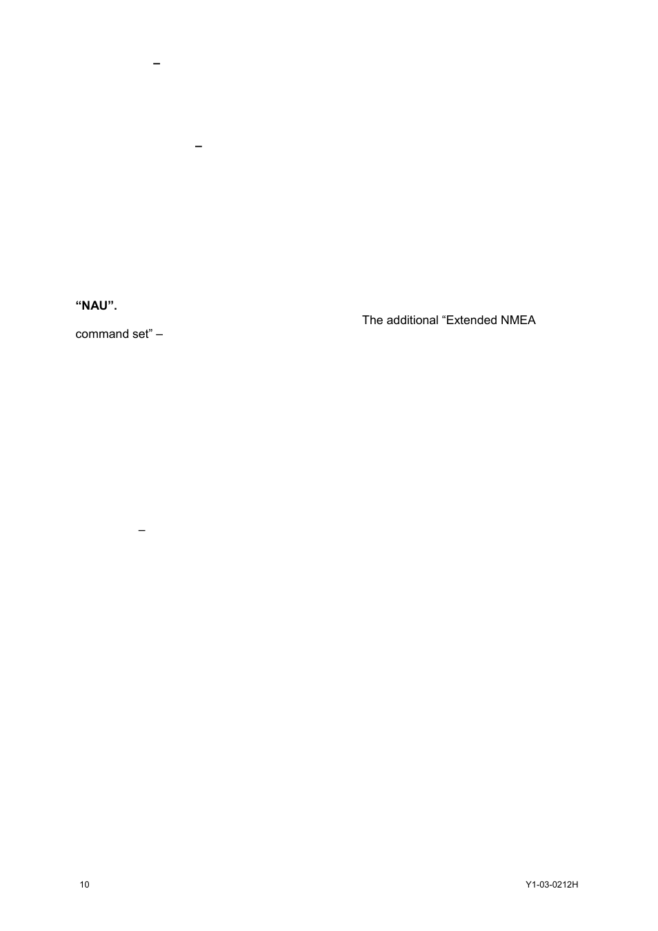 Dgps, Dgnss channel 9, Alarm circuit | Biit channel 10, Proprietary sentences | ACR Electronics 2662 User Manual | Page 14 / 100