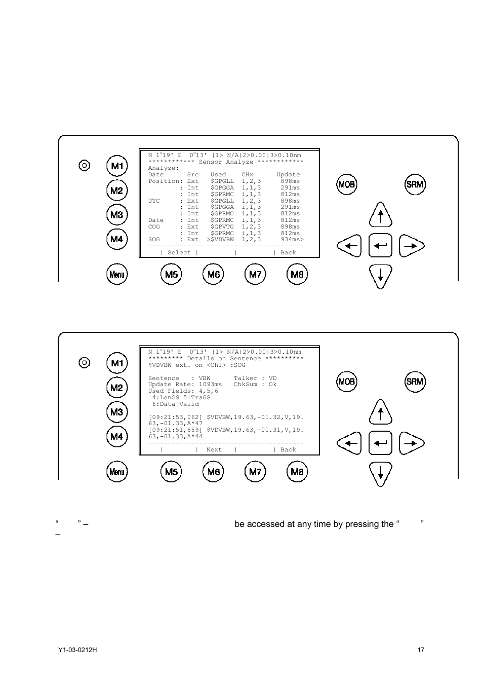 Real-time analysis of nmea data streams | ACR Electronics 2662 User Manual | Page 21 / 100
